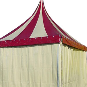 Pagode 5x5 - Rood/Beige